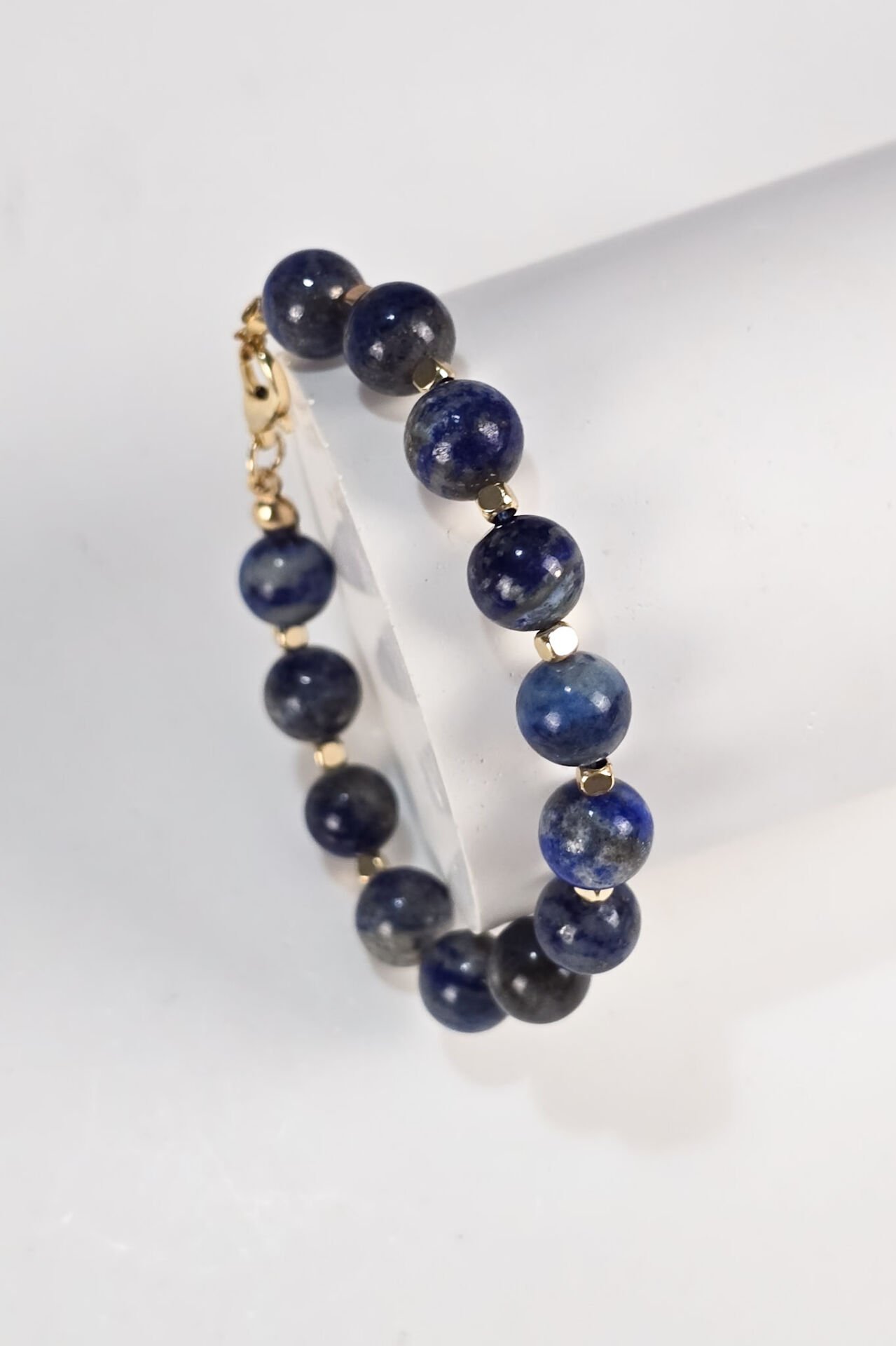 Lapis Lazuli Bileklik (5.ve6.Çakra / Boğaz ve Üçüncü Göz Çakrası)