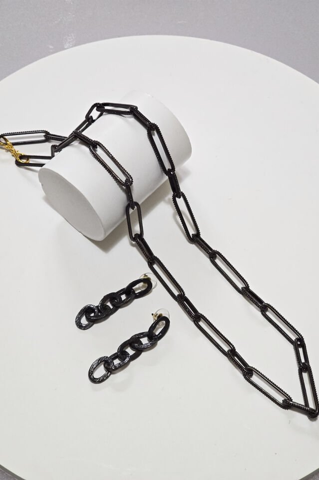 Urban Link Kolye Küpe Set