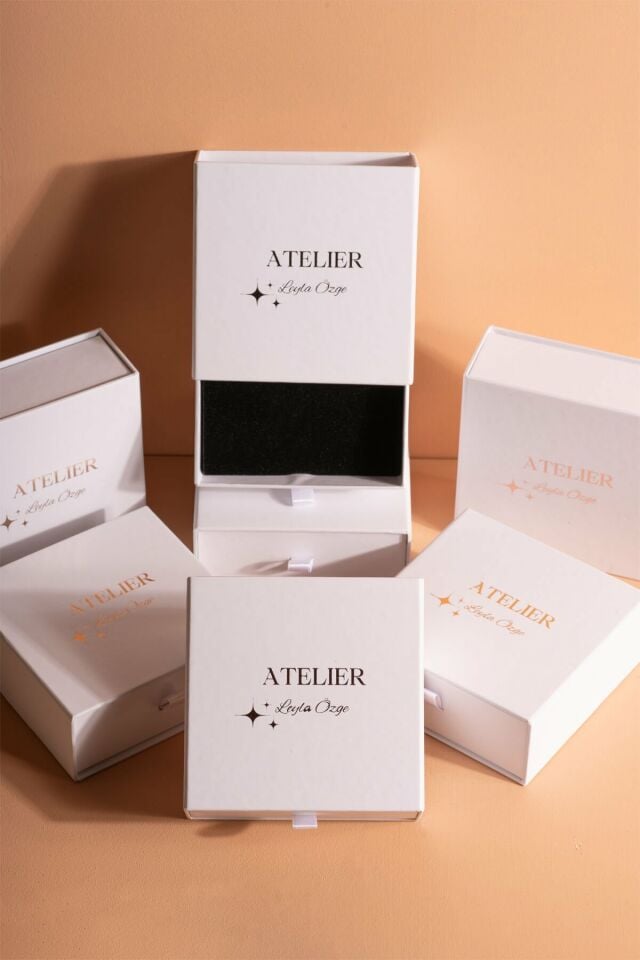 Sallantılı Kuzey Yıldızı Küpe