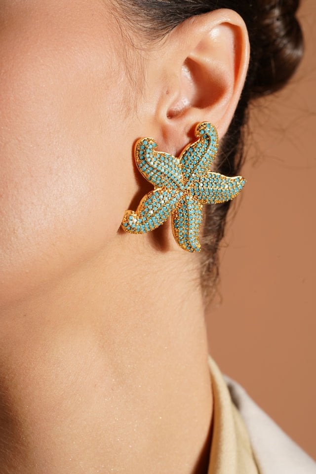 Deniz Yıldızı Küpe