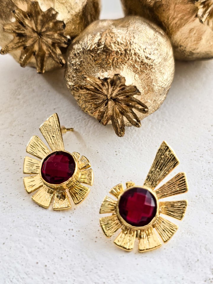 Ateşin Büyüsü Küpe