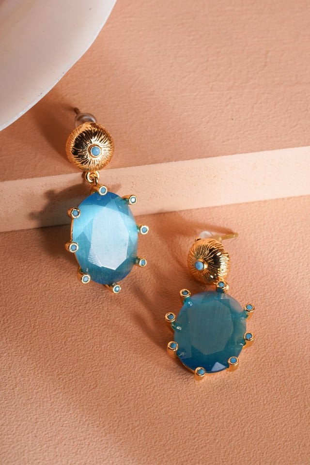 Şeker Küpe Turkuaz