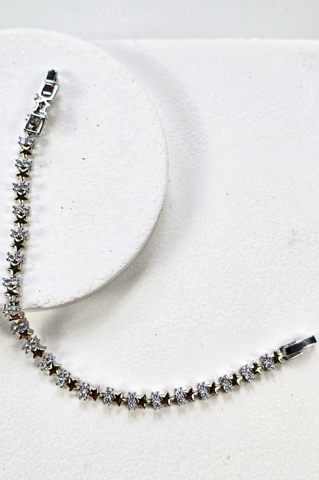 Taşlı Yıldız Bileklik