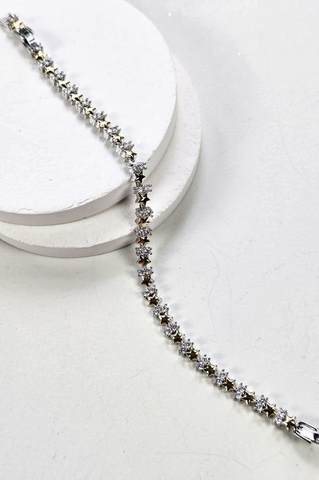 Taşlı Yıldız Bileklik