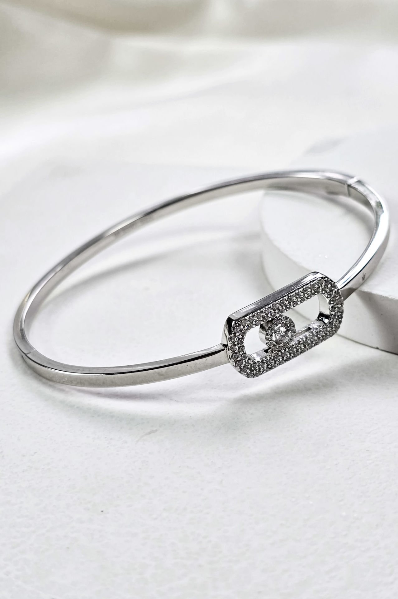 925 Ayar İthal Gümüş Mes Bileklik