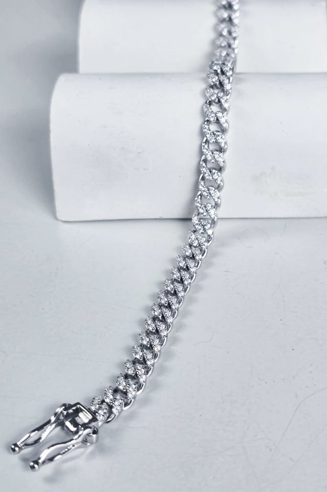 925 Ayar Gümüş Gourmet Bileklik