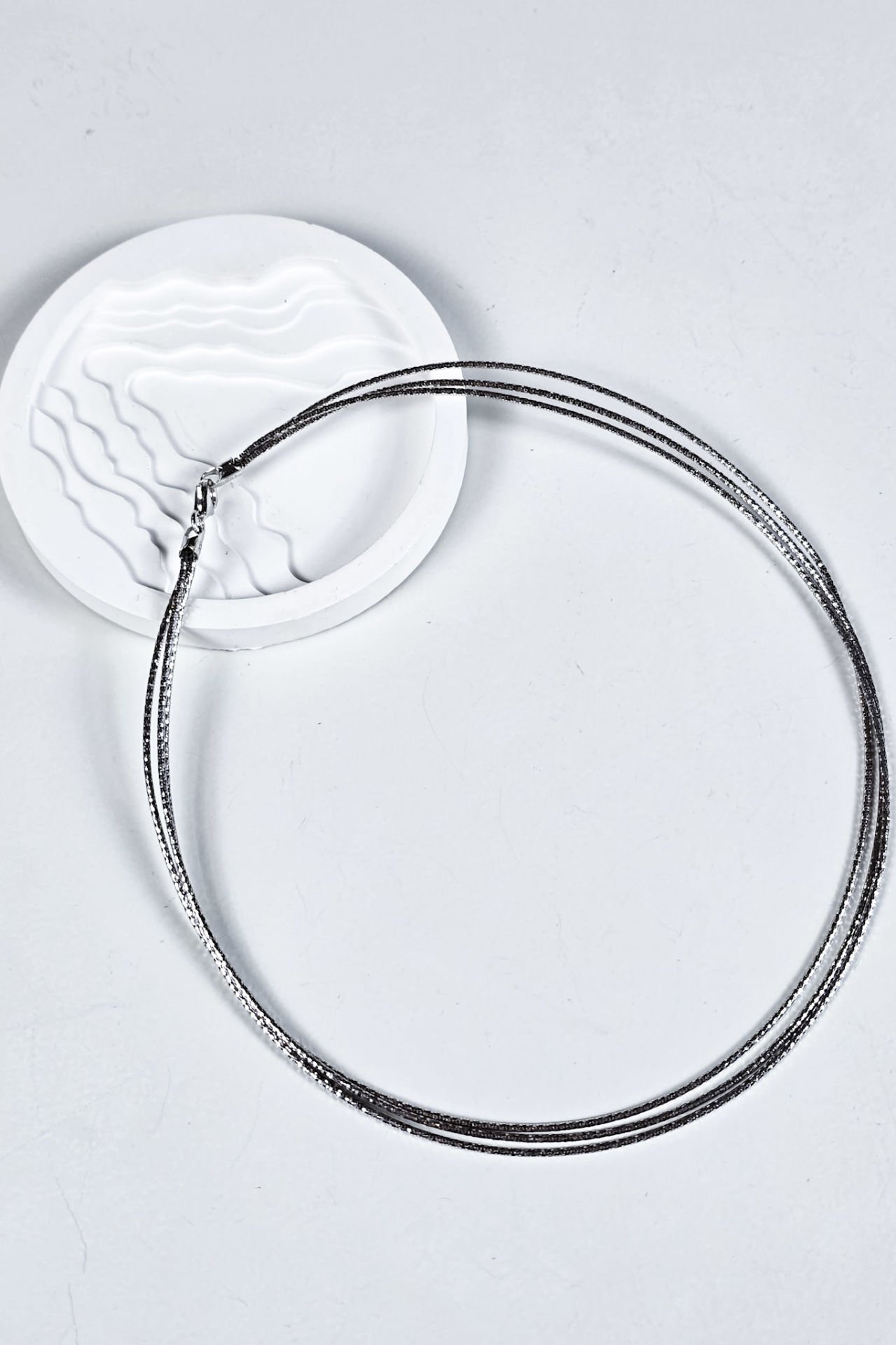 925 Ayar Gümüş Üç Sıra Kolye