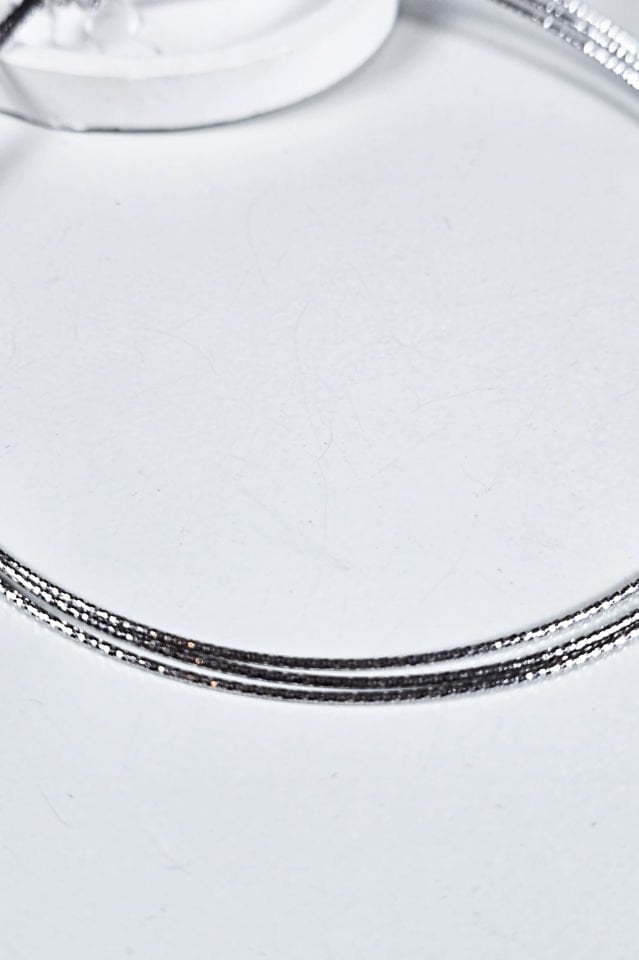 925 Ayar Gümüş Üç Sıra Kolye