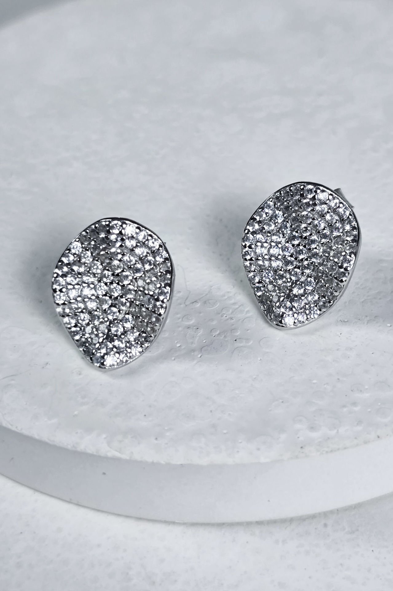 925 Ayar Gümüş Taşlı Küpe