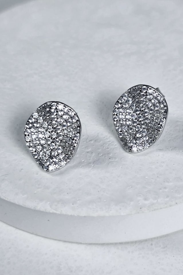 925 Ayar Gümüş Taşlı Küpe