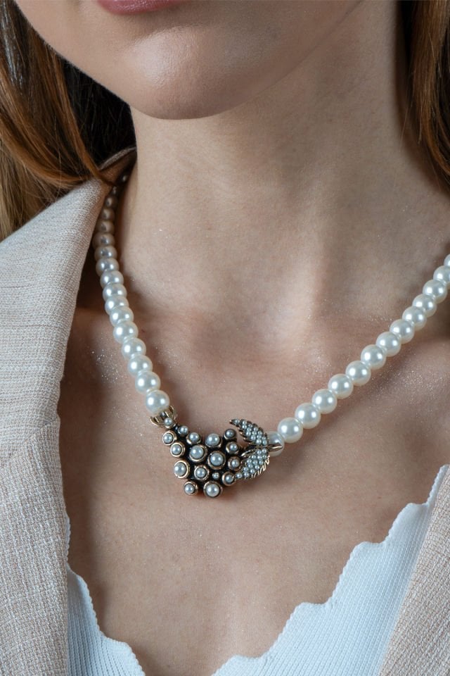 Pearl Cluster Kolye
