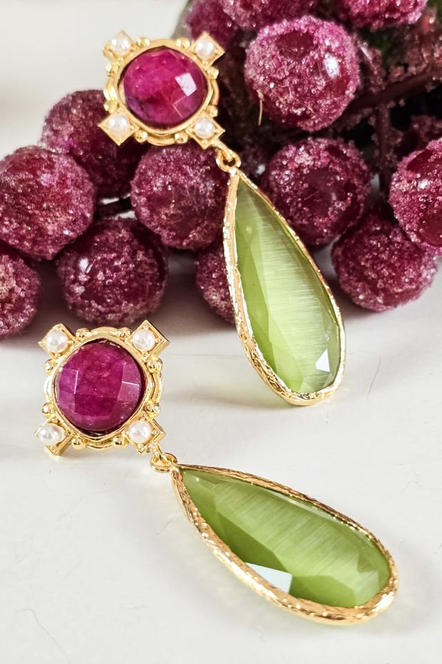 Splendid Küpe Yeşil