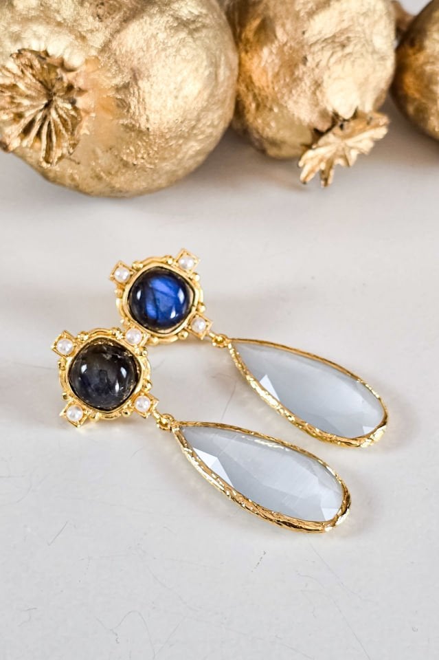 Splendid Küpe Beyaz