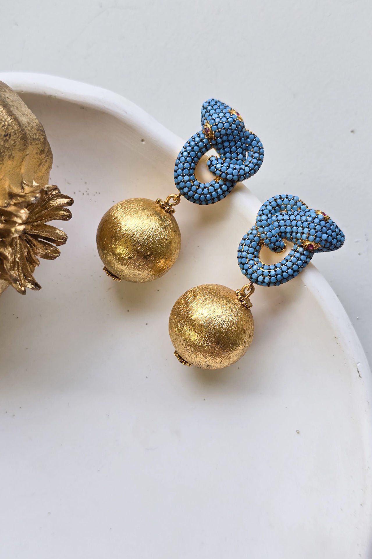 The Power of Blue Küpe