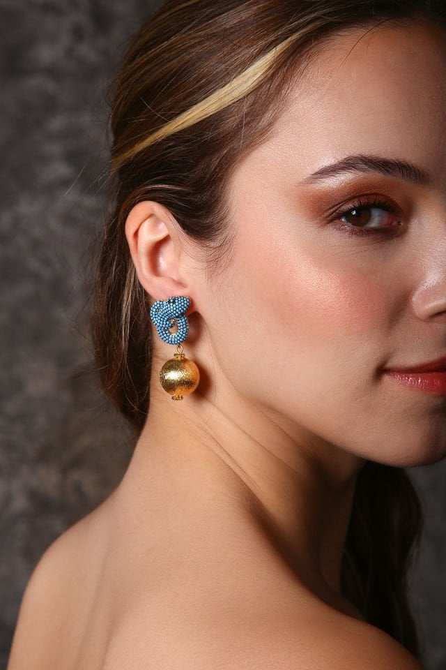 The Power of Blue Küpe