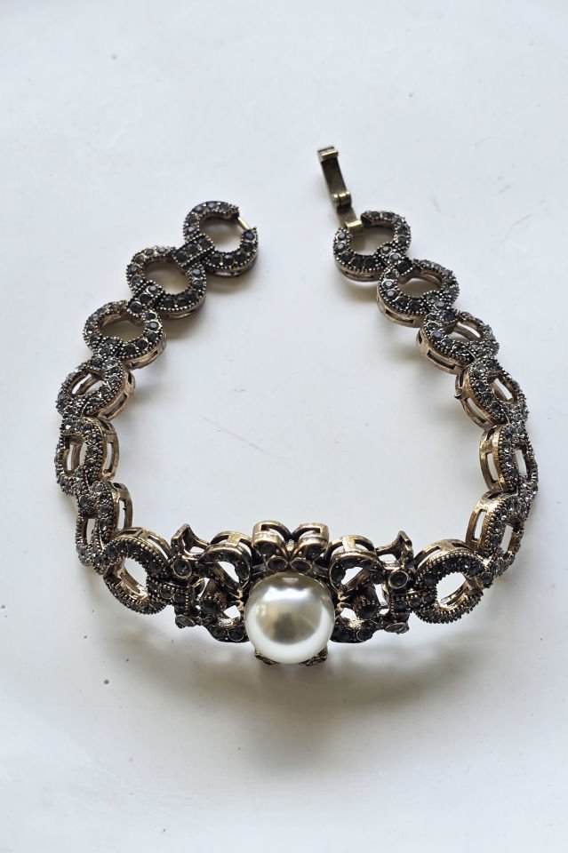 Bronz İncili Bileklik