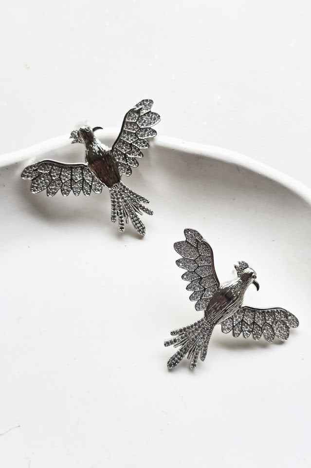 Selenit Anka Kolye Küpe Set