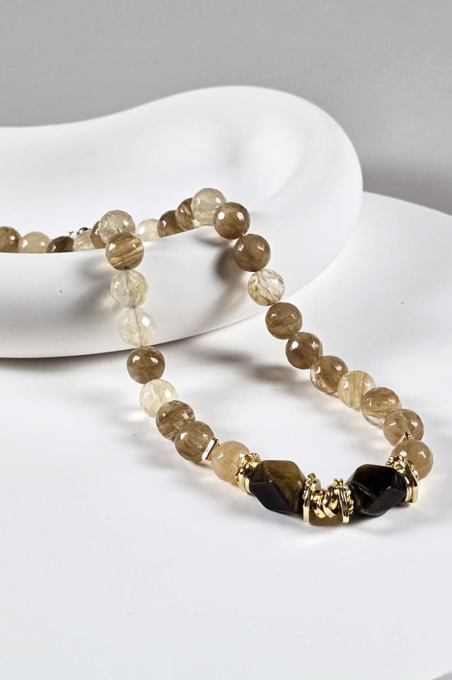 Sitrin Kolye (3.Çakra/Solar Pleksus Çakra Taşı)