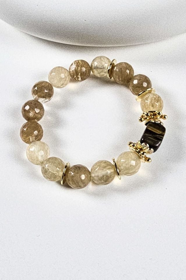 Sitrin Bileklik (3.Çakra/Solar Pleksus Çakra Taşı)