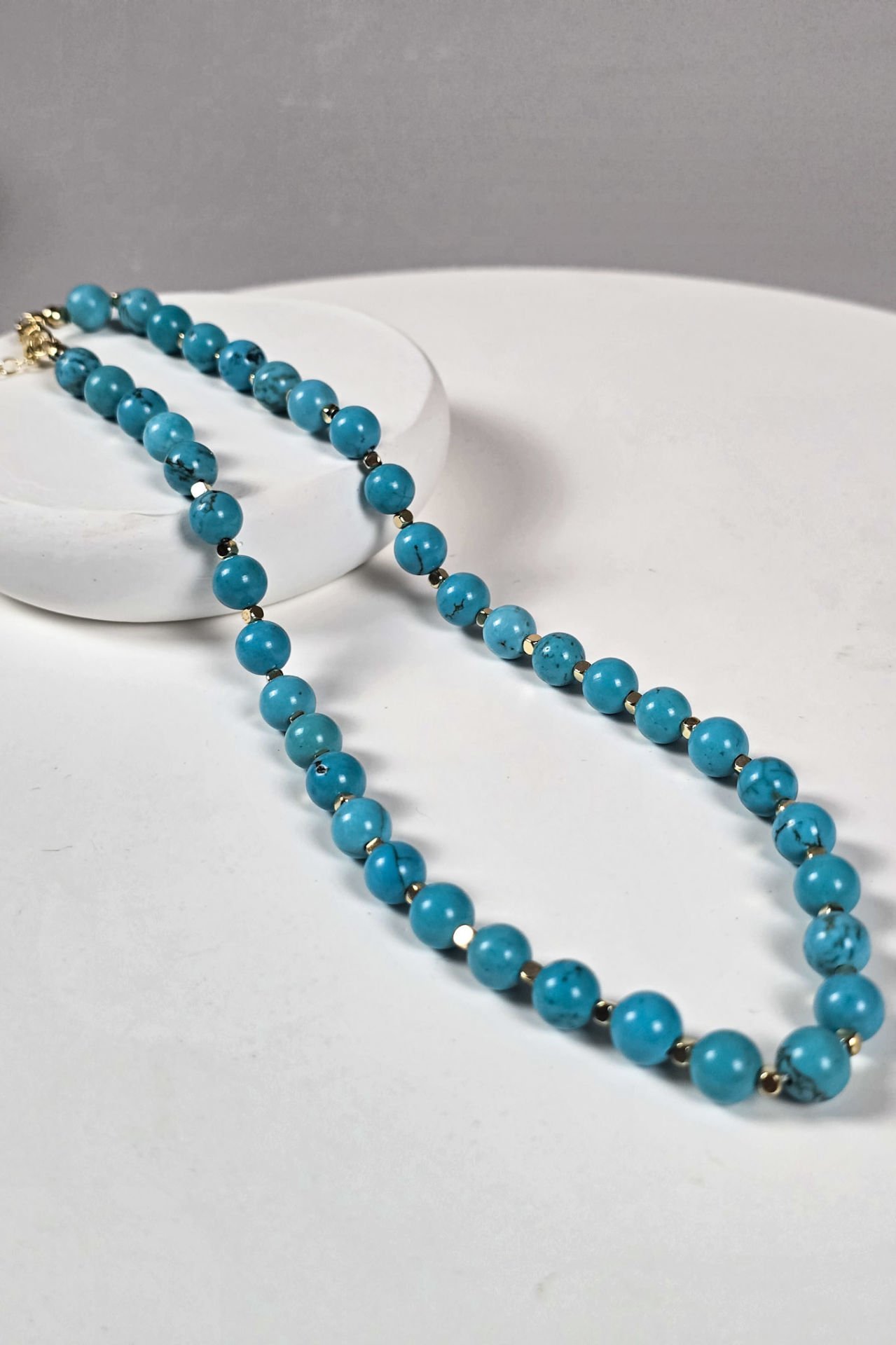 Turkuaz Kolye (5.Çakra/Boğaz Çakrası)