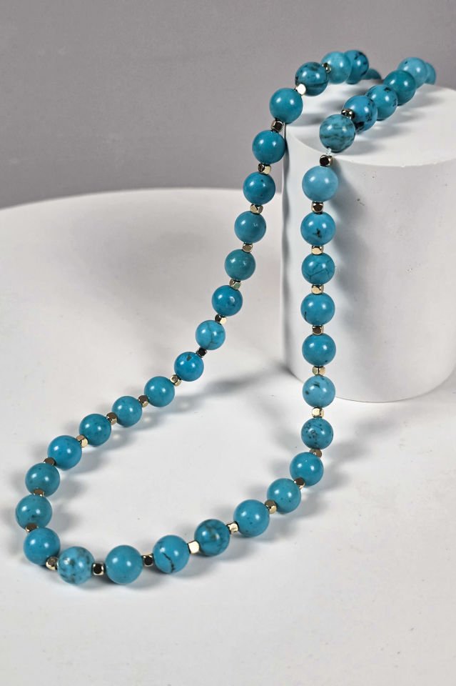 Turkuaz Kolye (5.Çakra/Boğaz Çakrası)