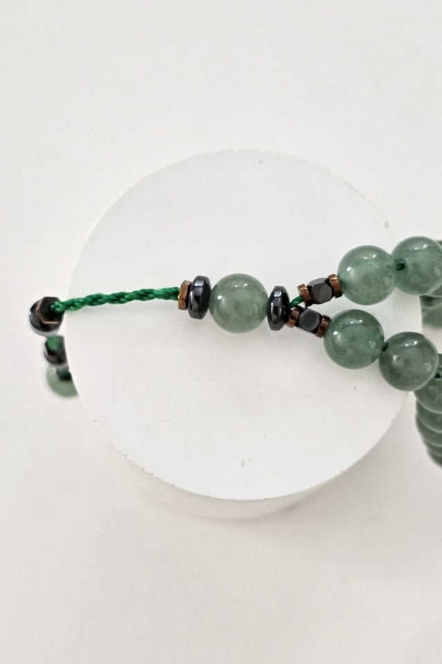 Aventurin Tespih (4.Çakra/Kalp Çakrası Taşı)