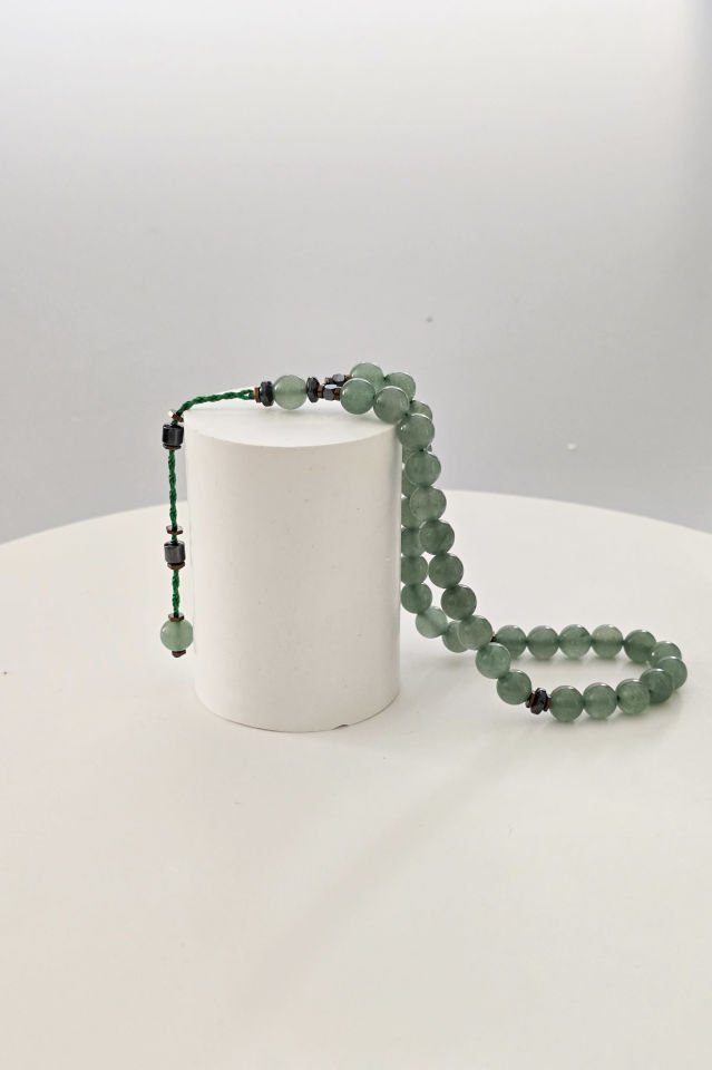 Aventurin Tespih (4.Çakra/Kalp Çakrası Taşı)