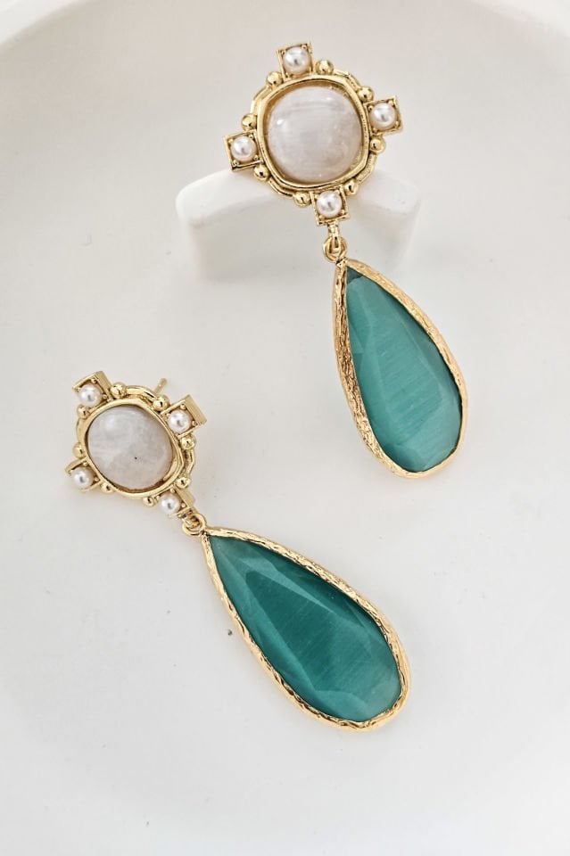 Splendid Küpe Turkuaz