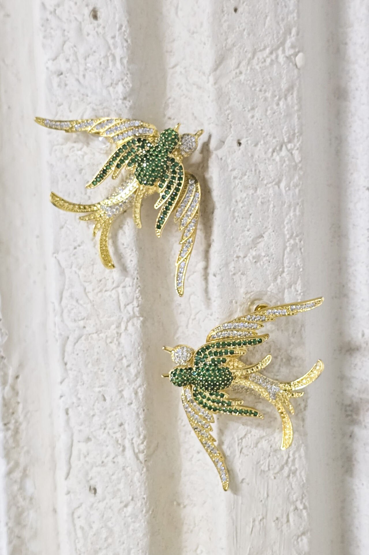 Kırlangıç Zirkon Taşlı Küpe