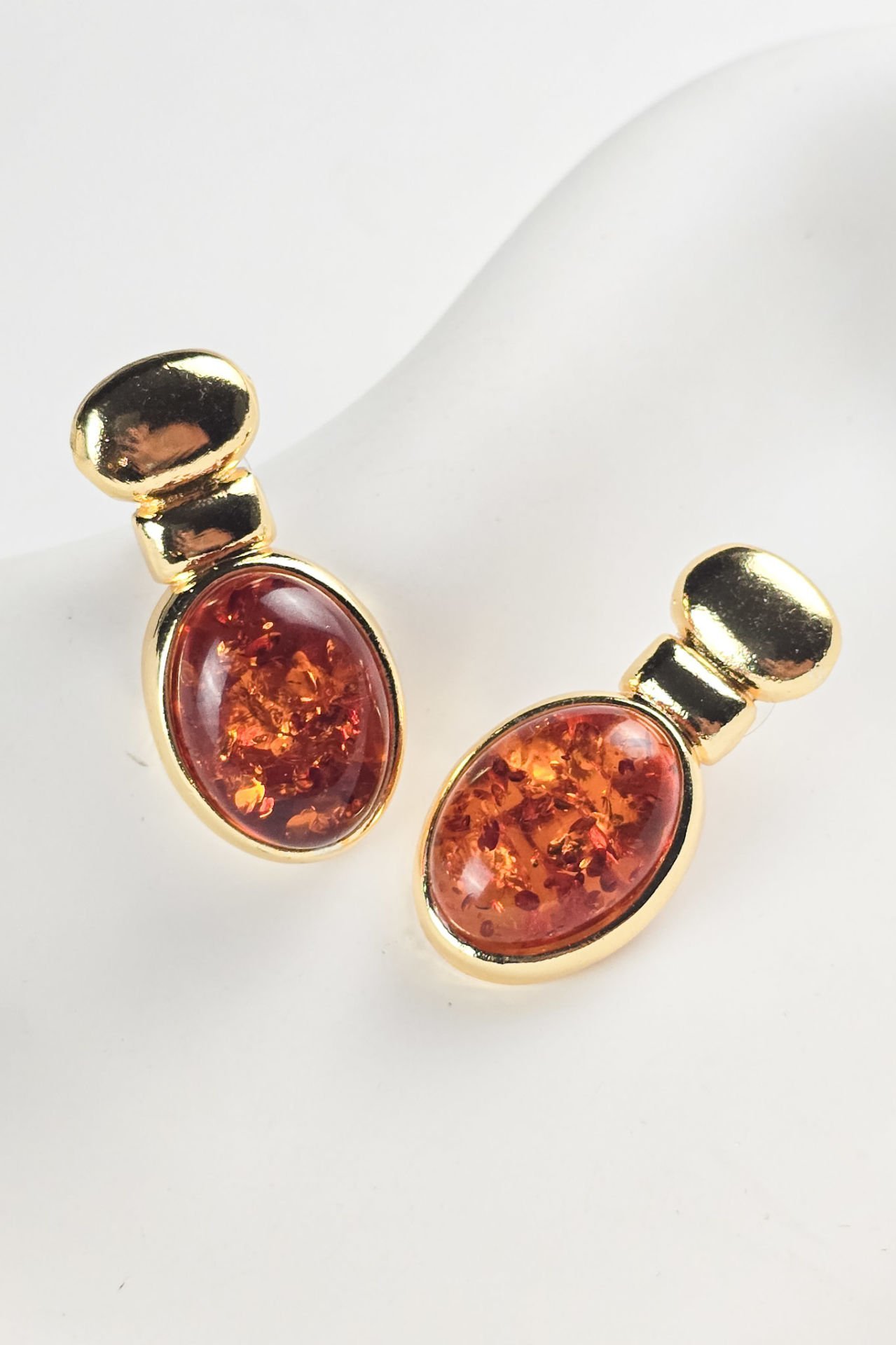 Elysia Küpe Kehribar