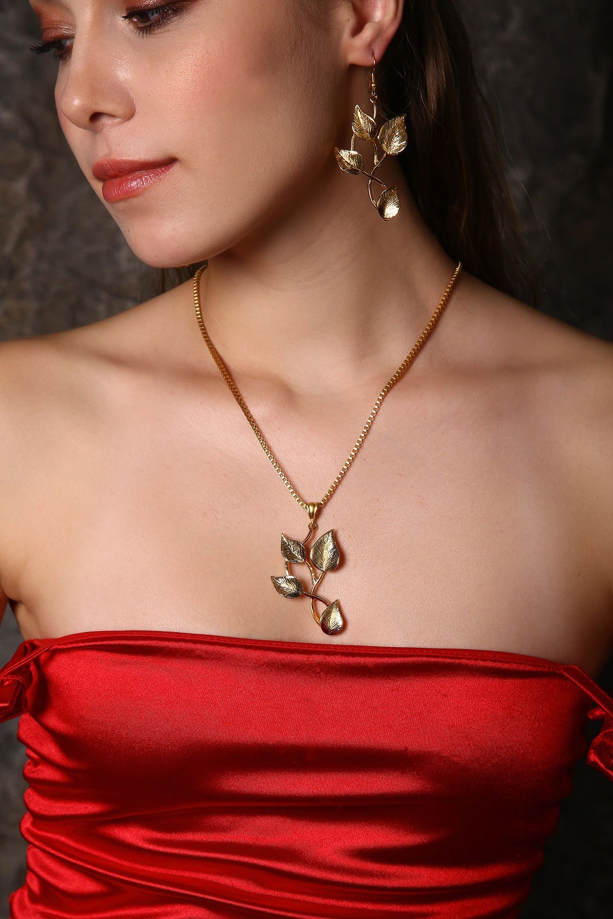 Elysian Küpe Kolye Set