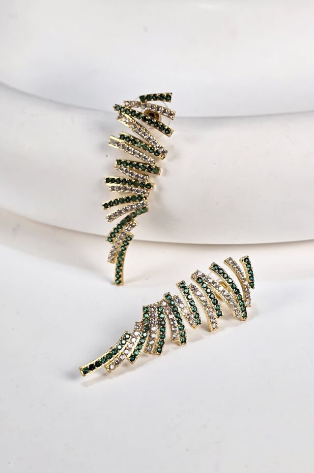 Rosefire Zirkon Taşlı Küpe