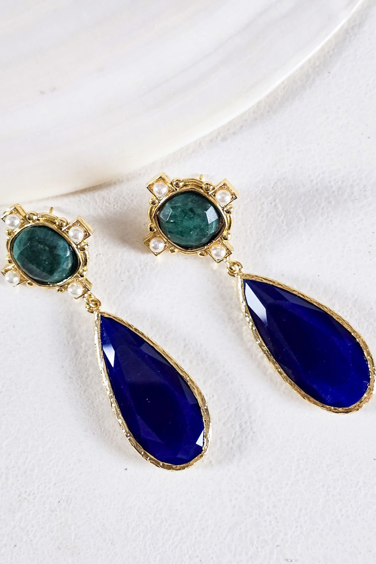 Splendid Küpe Lacivert