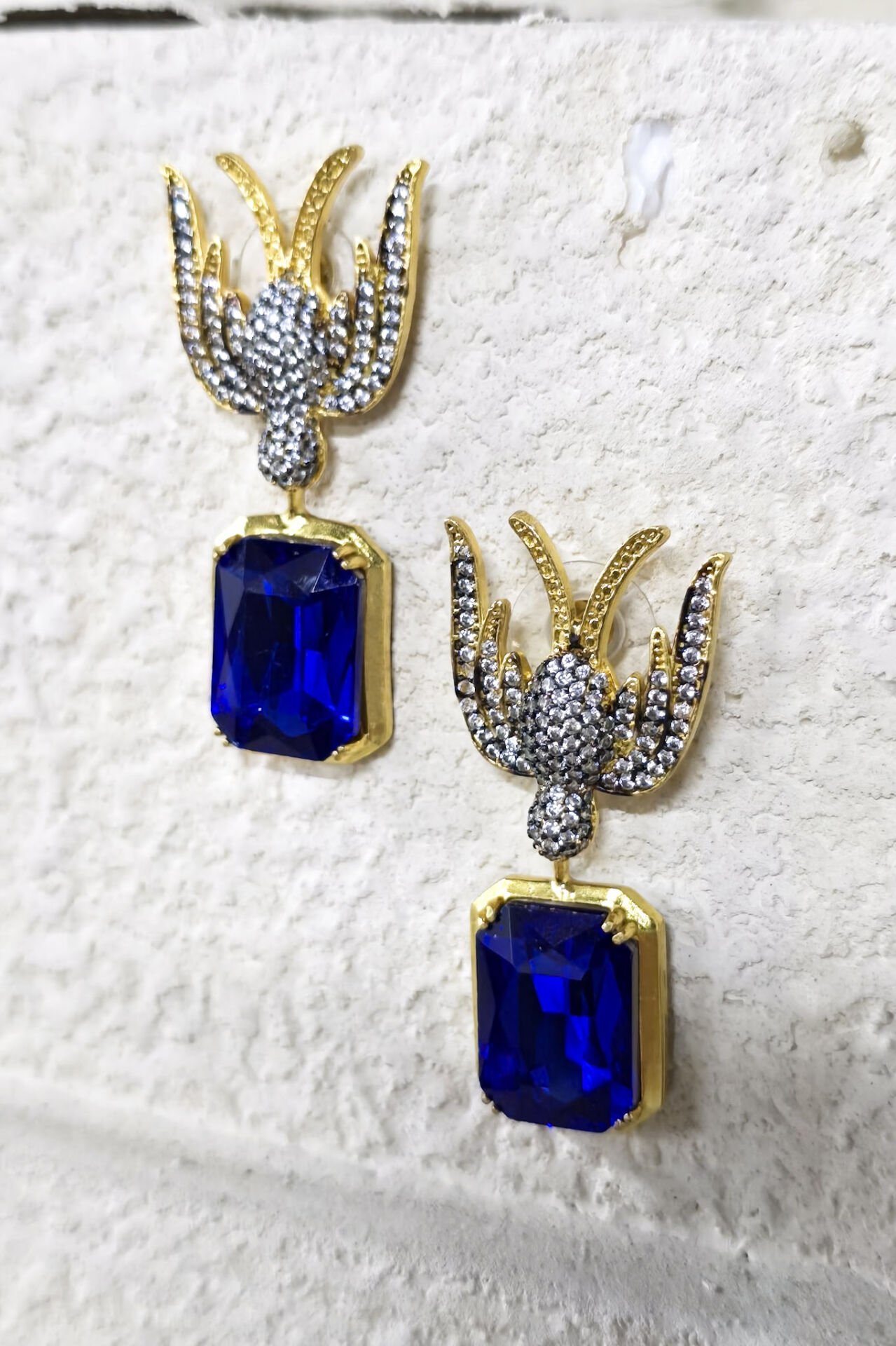 Magpie Küpe Lacivert