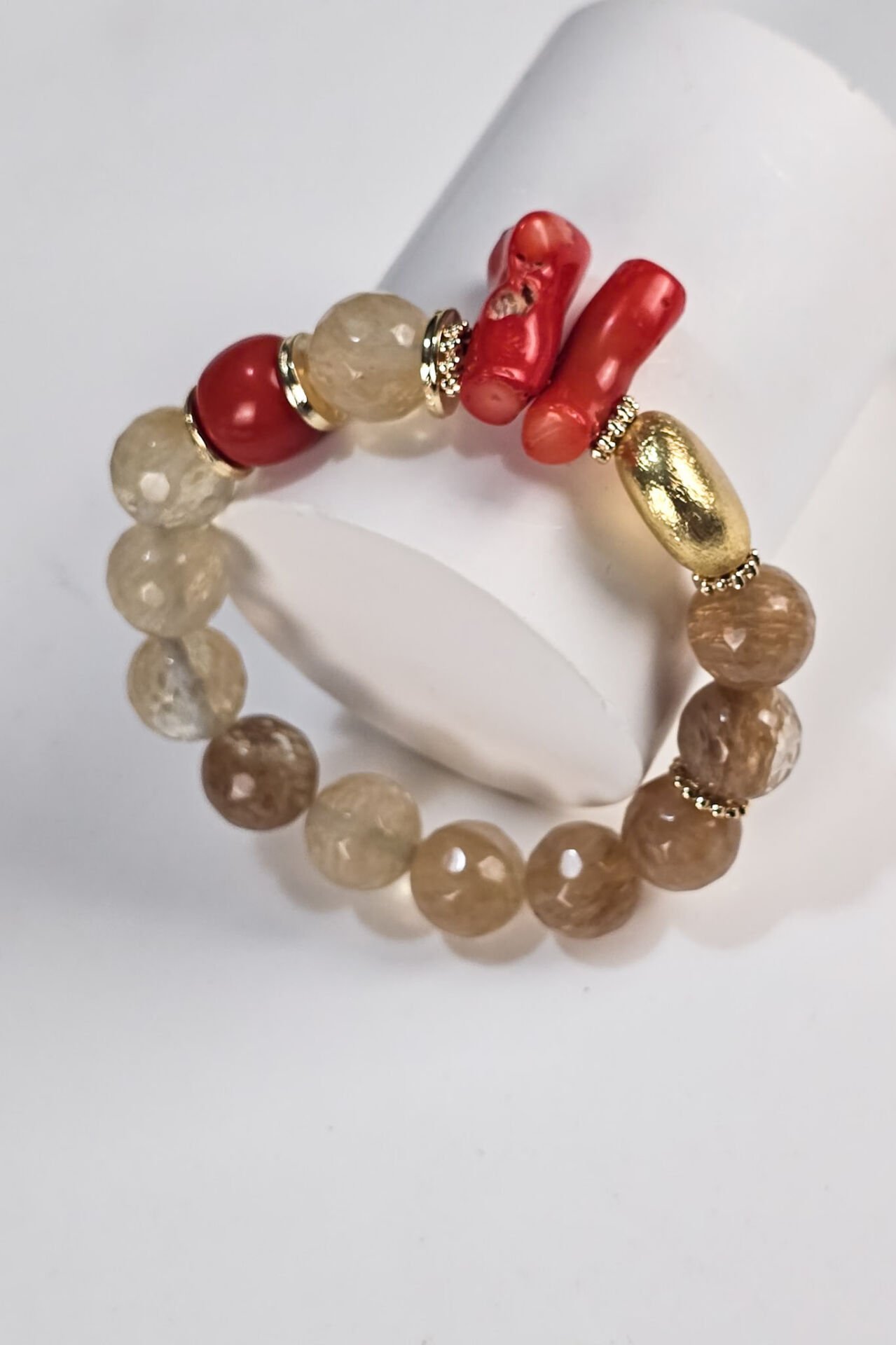 Terra Cotta Sitrin Bileklik