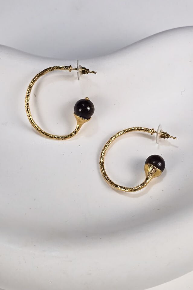 Earth Soul Kaplan Gözü Küpe