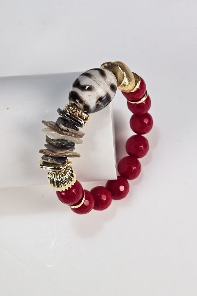 Atelier Rouge Sedefli Akik Bileklik